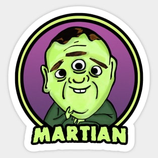 MARTIAN Sticker